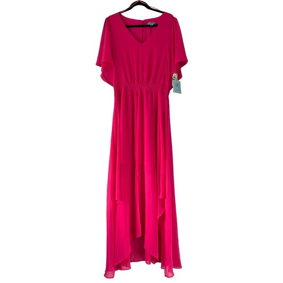 Hot Pink Spring, Summer, Vacation Dress, Size L Large - Picture 2 of 14